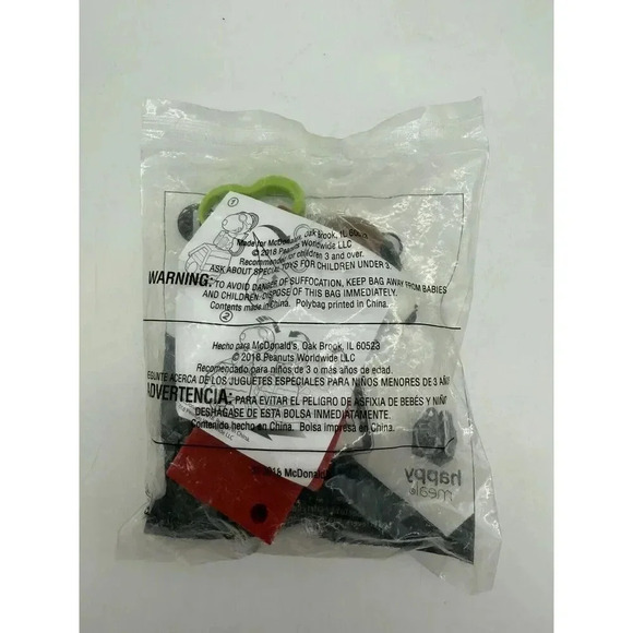 McDonald's‎ Happy Meal Toy 2018 Peanuts Snoopy #1 Snoopy As The Flying Ace New - Picture 2 of 2